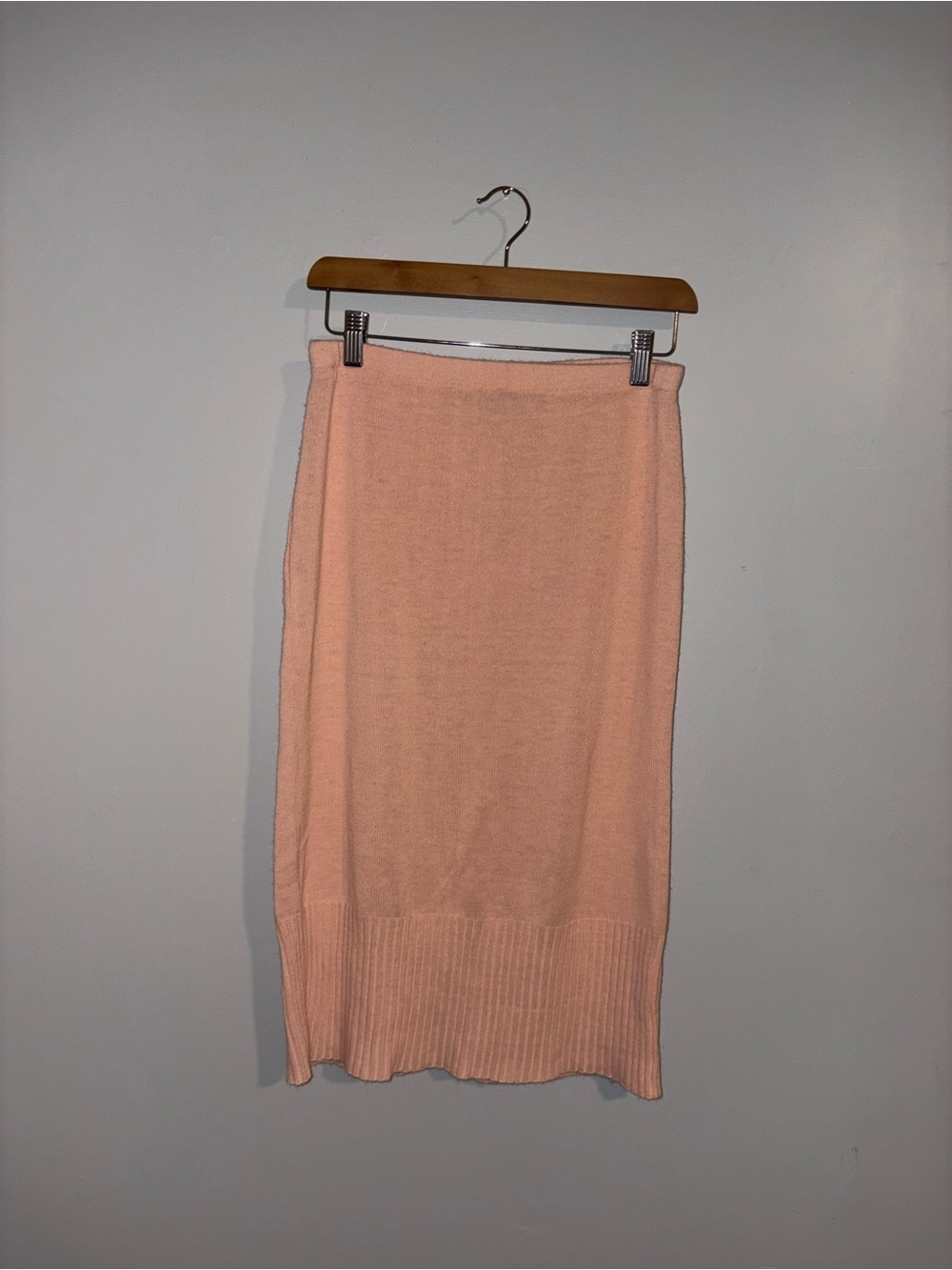 Luva | Pink Knit Skirt